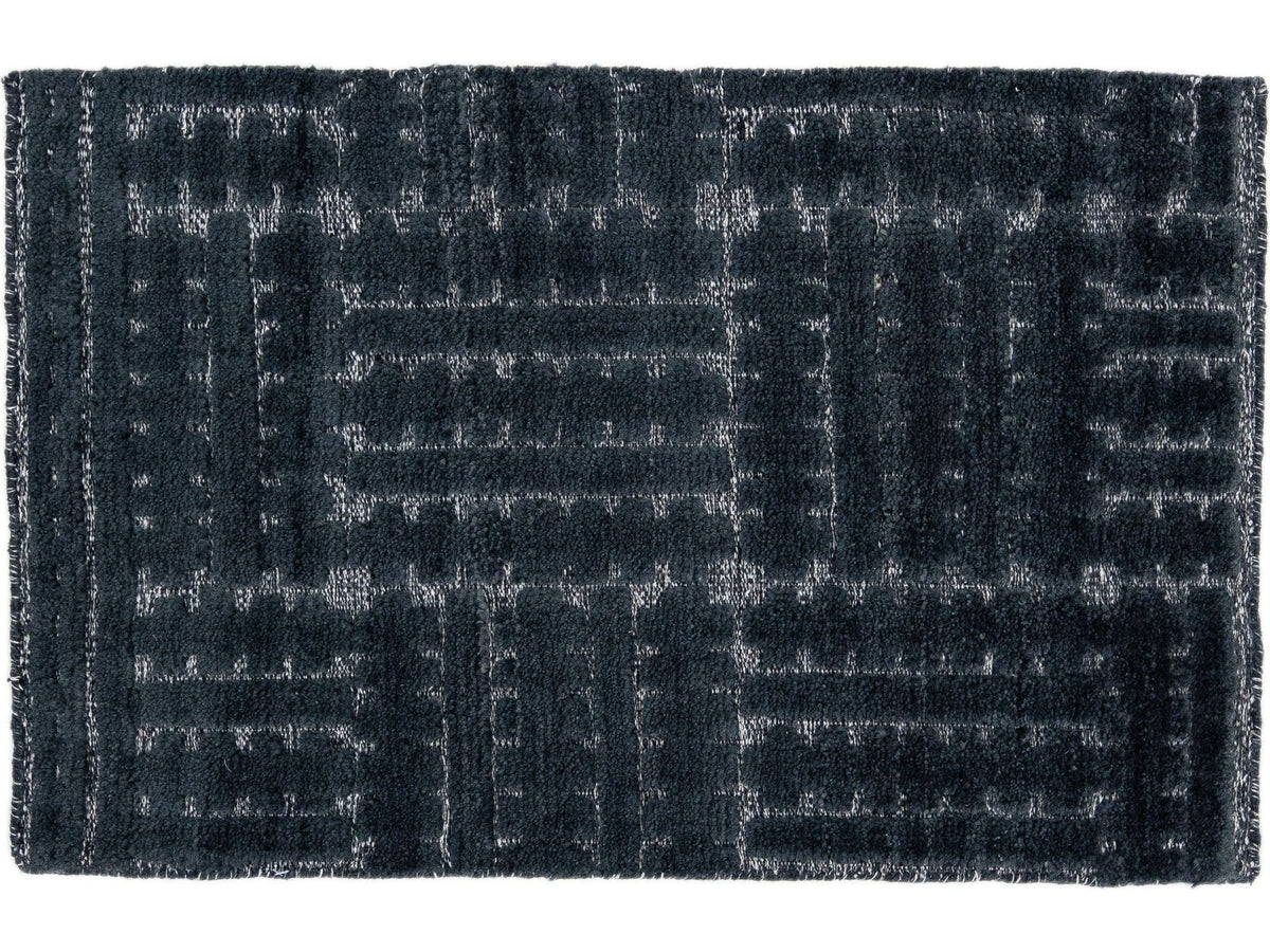 Modern Moroccan Wool Custom Rug