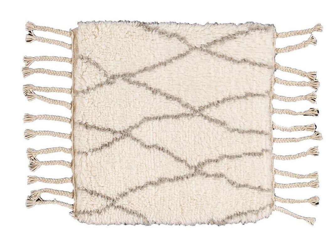 Modern Moroccan Wool Custom Rug