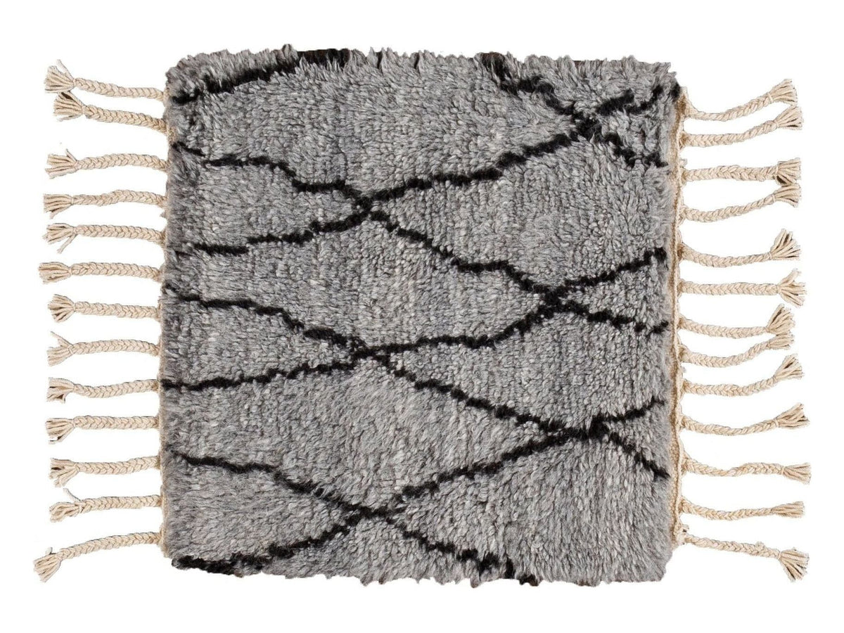 Modern Moroccan Wool Custom Rug