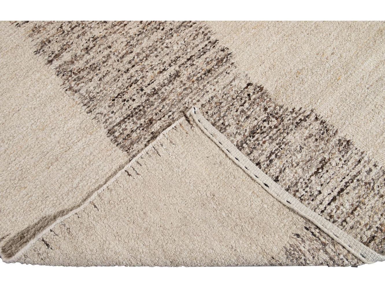 Modern Moroccan Style Wool Rug 12 X 15