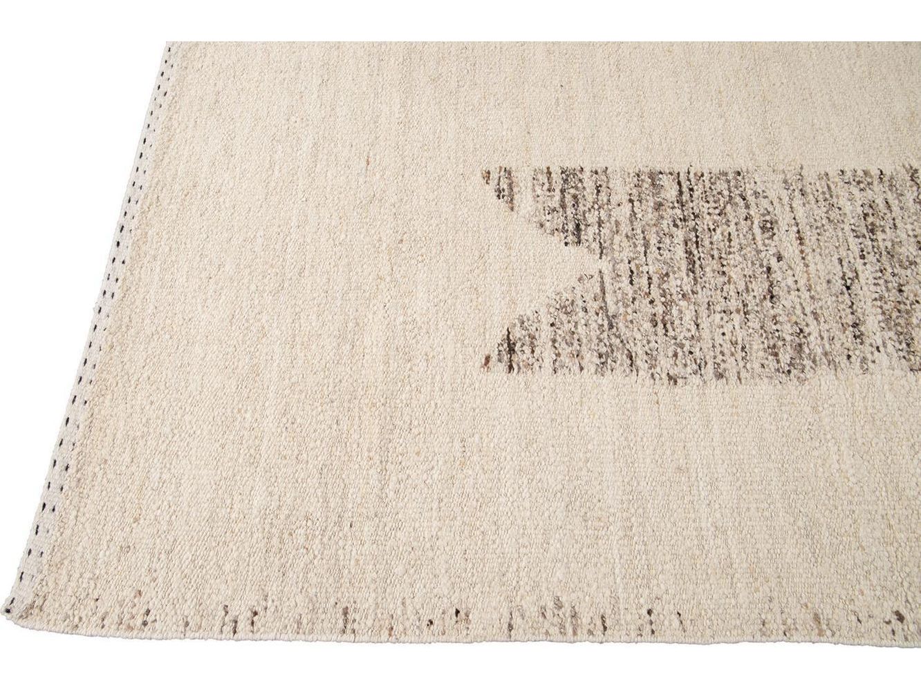 Modern Moroccan Style Wool Rug 12 X 15