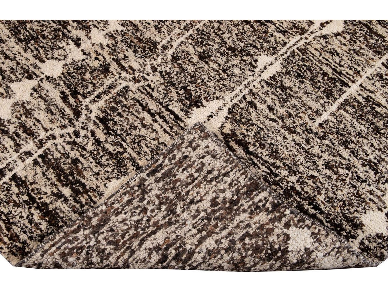 Modern Moroccan Style Wool Rug 12 X 15