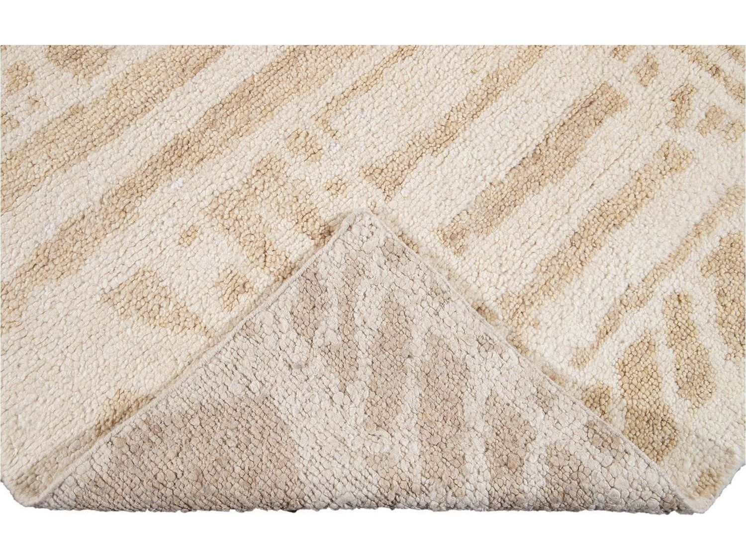 Modern Moroccan Style Wool Rug 12 X 15