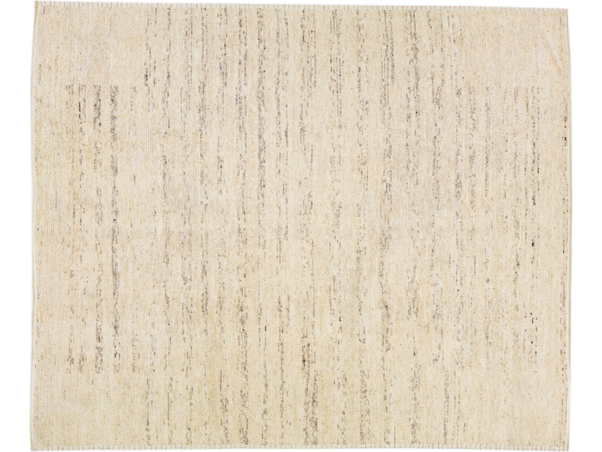 Modern Moroccan Wool Rug 12 X 15