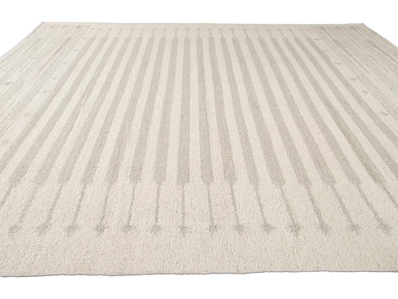 Modern Moroccan Style Wool Rug 13 X 15