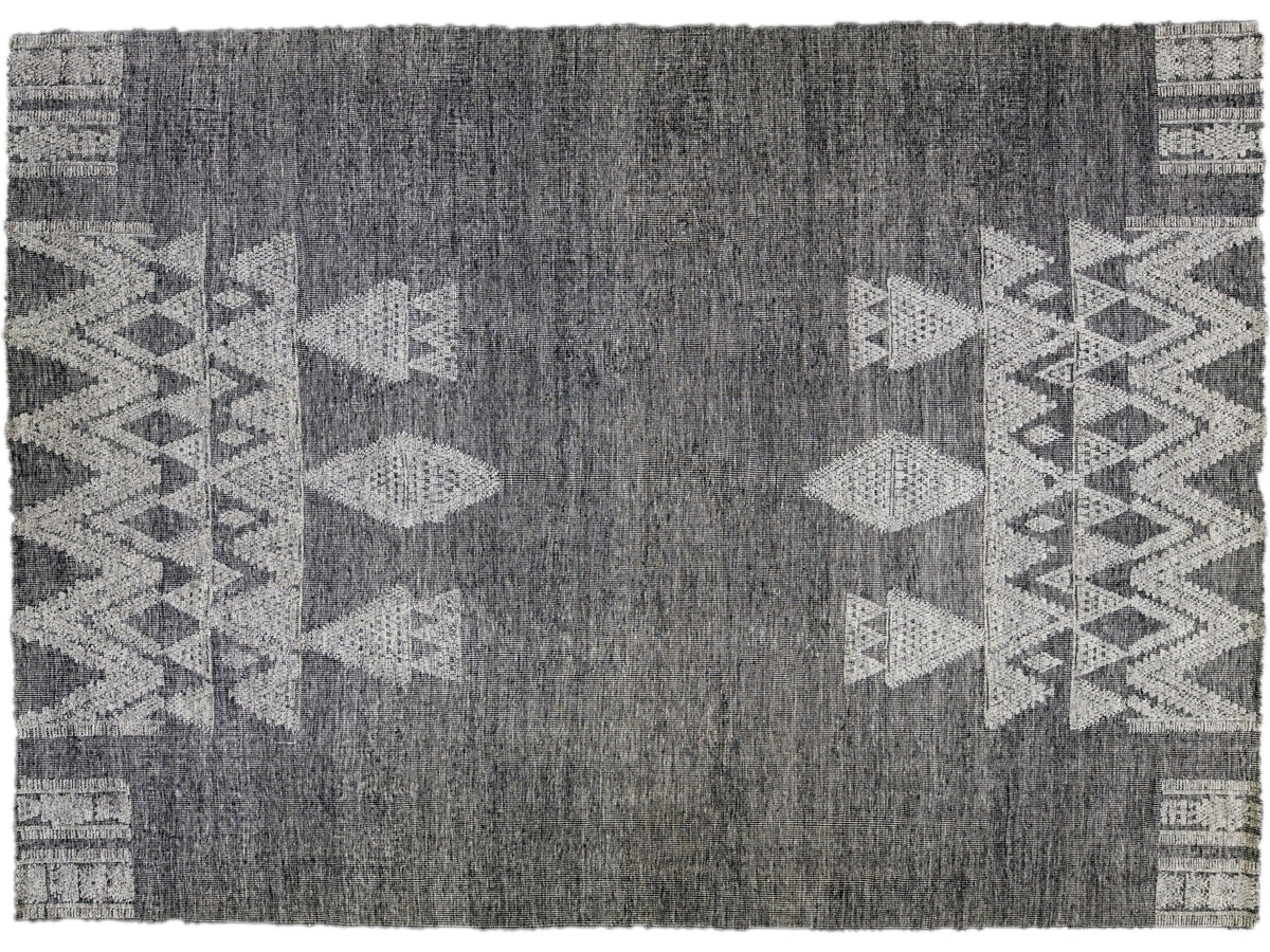 Modern Safi Wool Rug 10 X 14