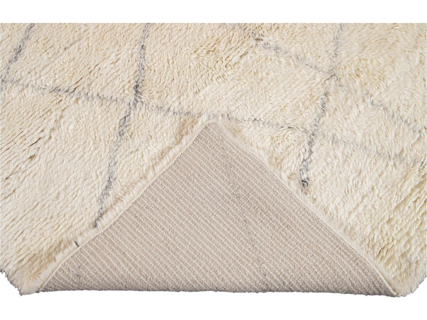 Modern Square Moroccan Style Wool Rug 12 X 12