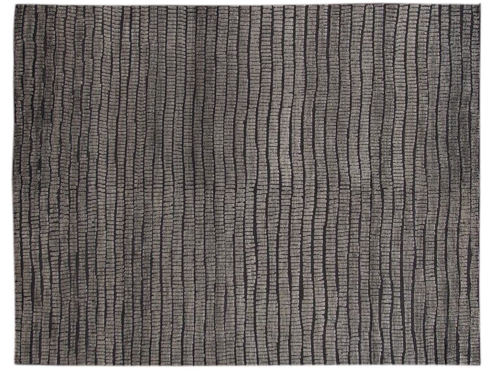 Contemporary Felted Wool Rug 9 X 12