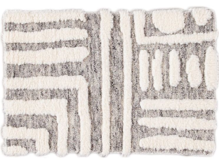 Modern Moroccan Wool Custom Rug