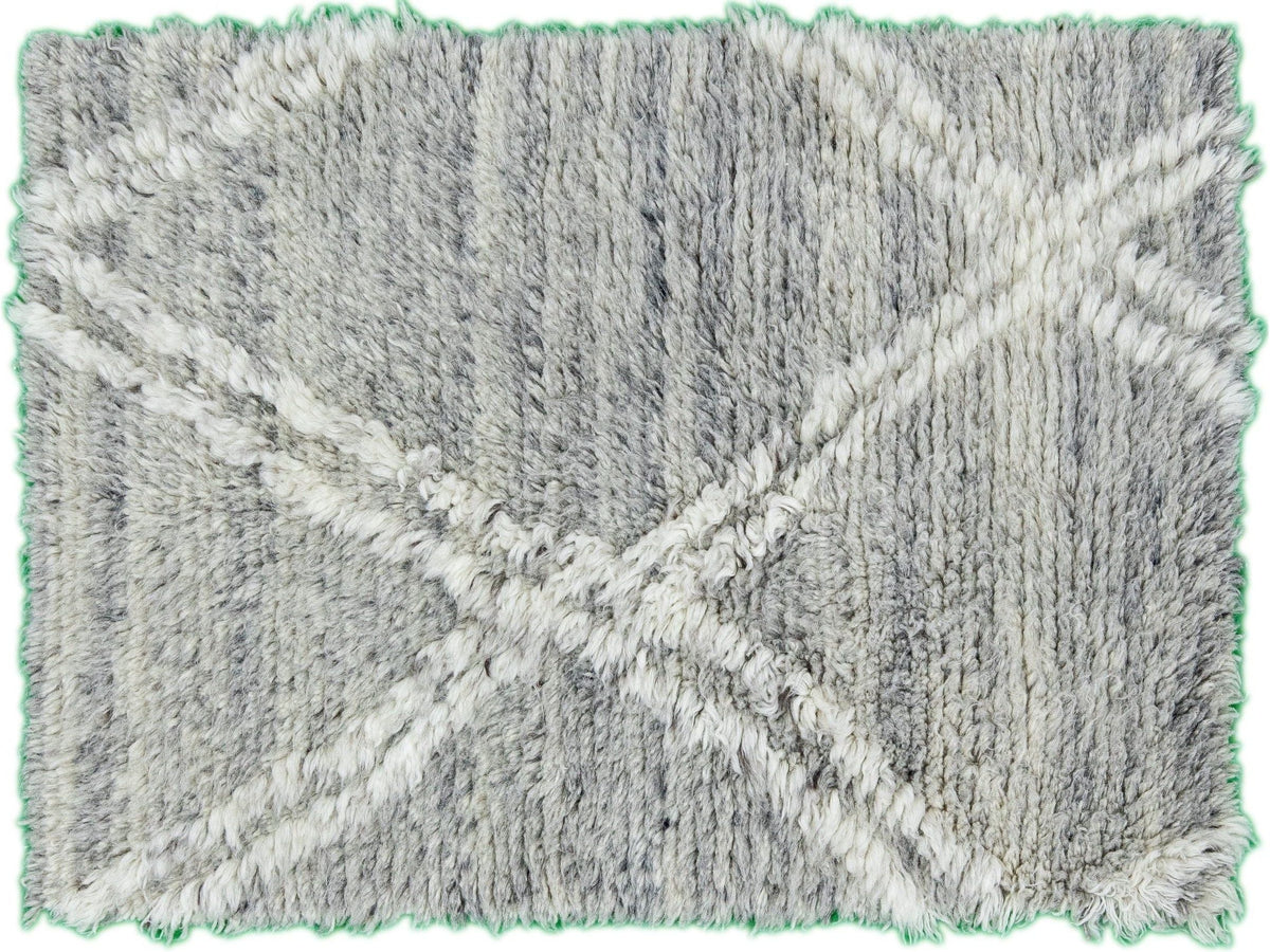 Modern Moroccan Wool Custom Rug