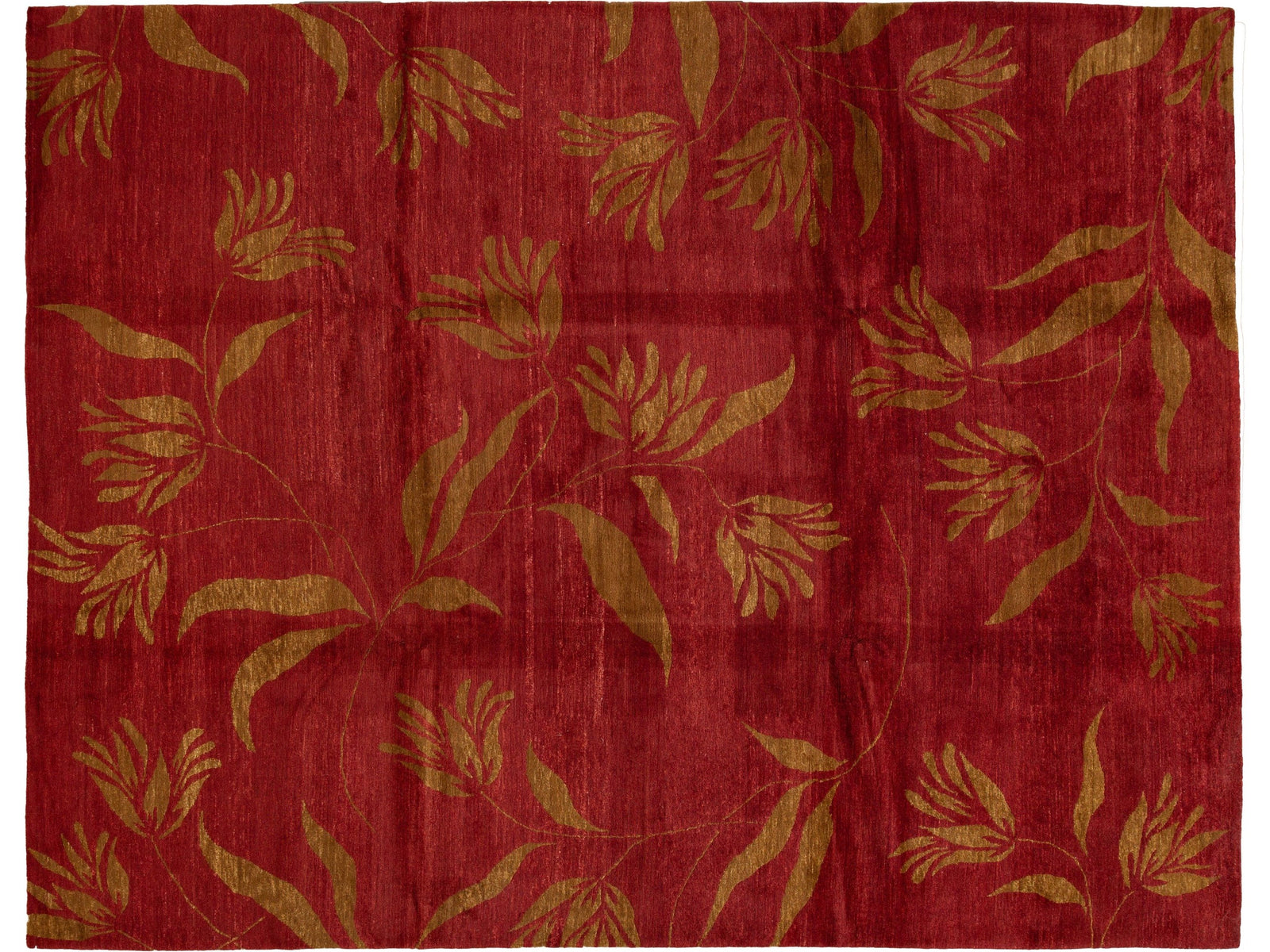 Modern Tibetan Wool Rug 9 X 12