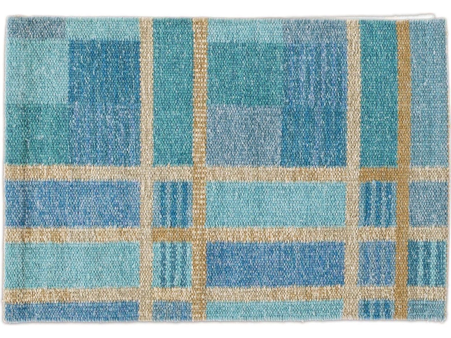 Modern Swedish Style Custom Cotton Rug