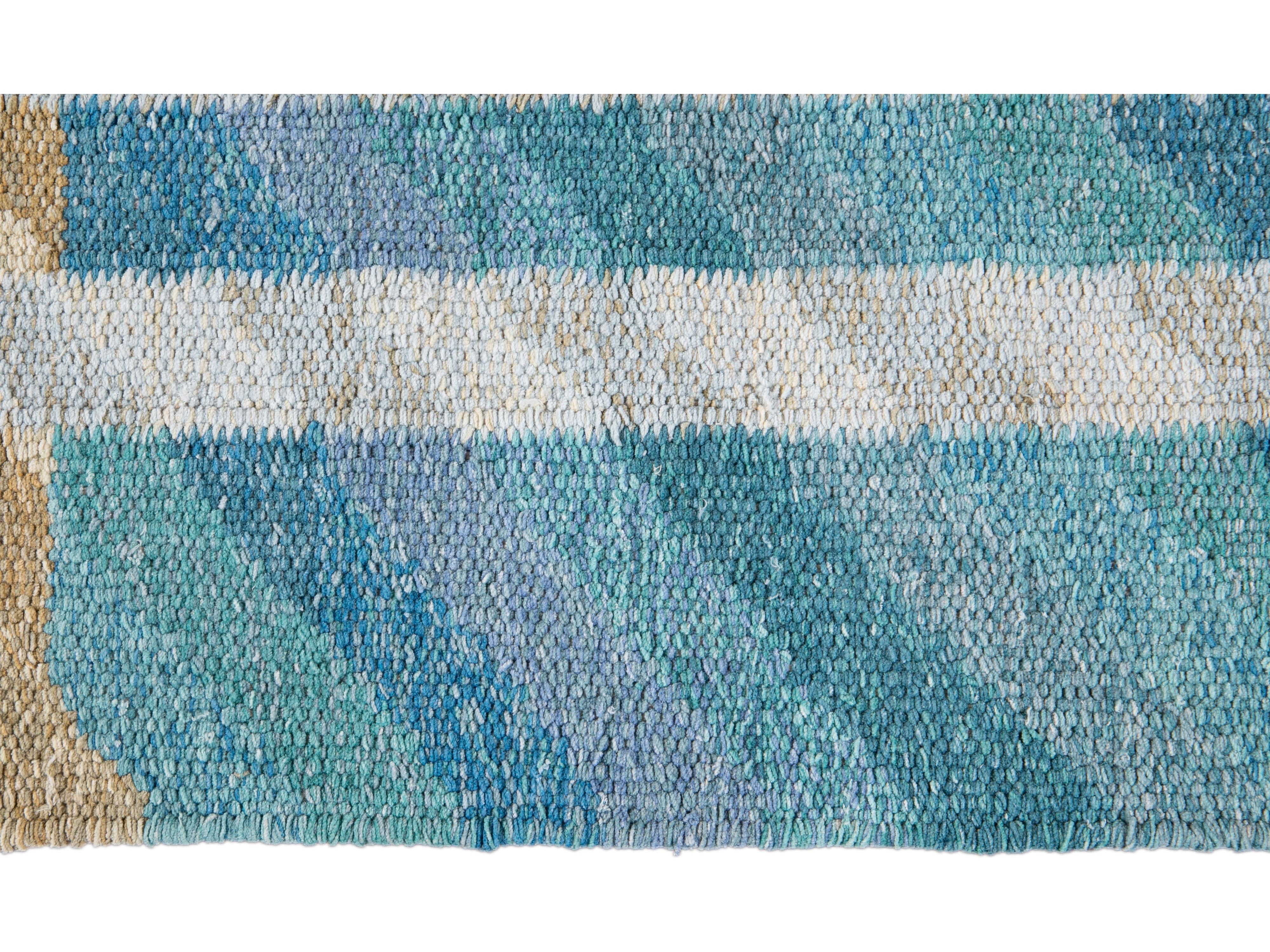 Cotton Scandinavian-style Kilim Custom Rug