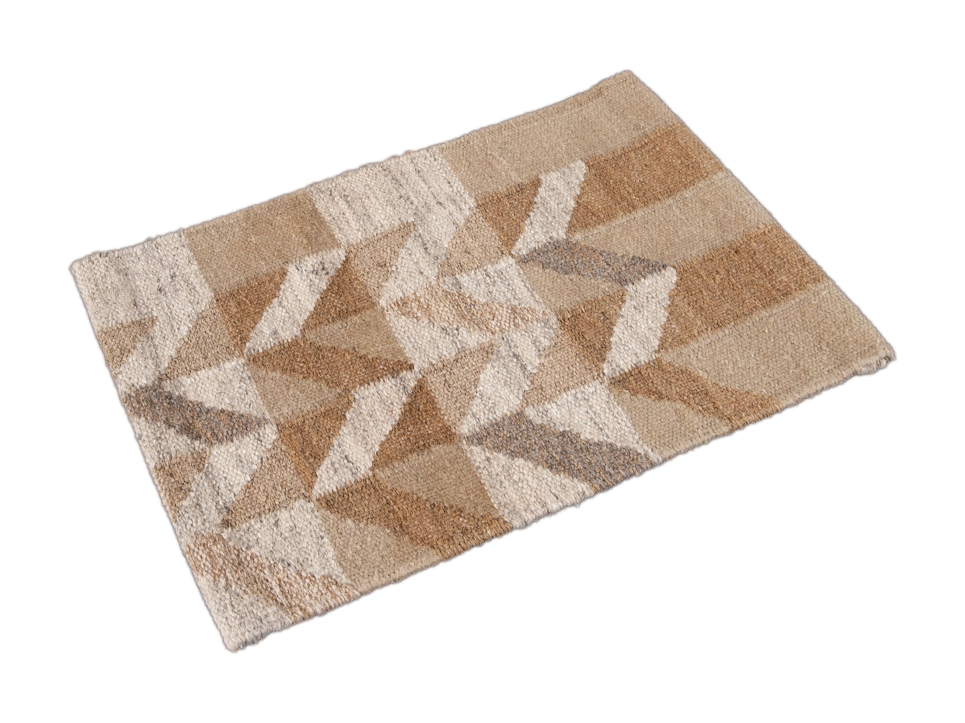 Wool Scandinavian-style Kilim Custom Rug
