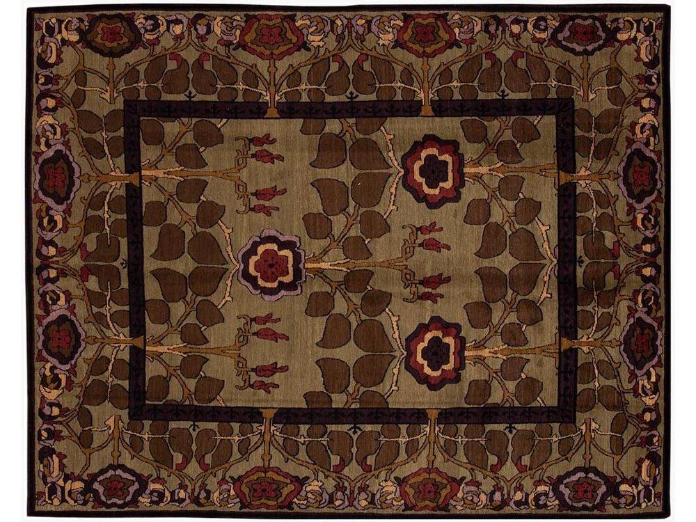 21st Century Contemporary Khotan Style Wool Rug 8 X 10