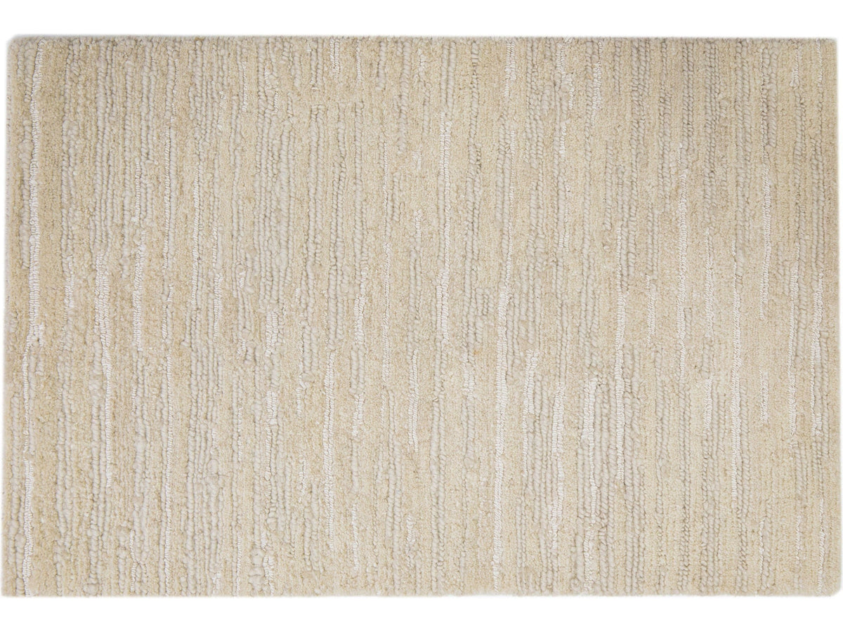 Modern Moroccan Wool Custom Rug
