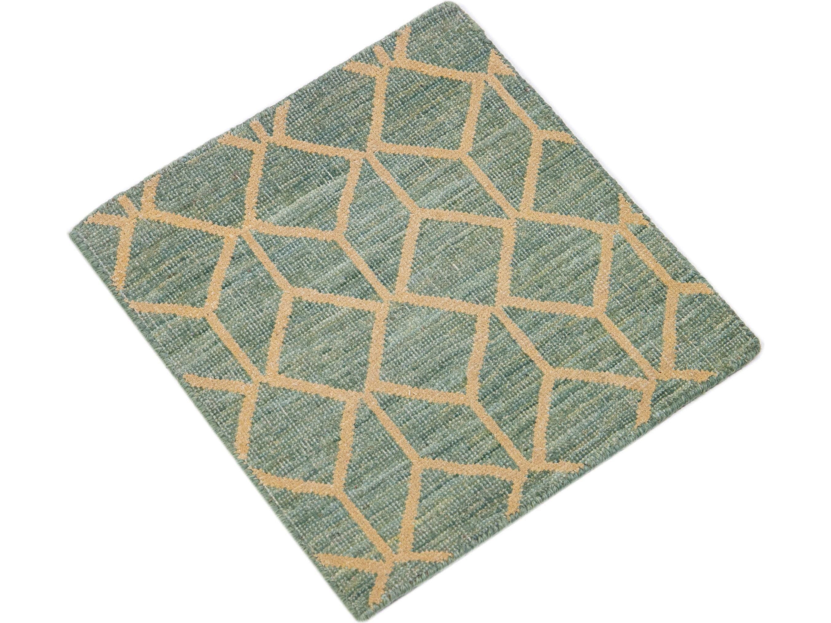Modern Geometric Style Custom Rug