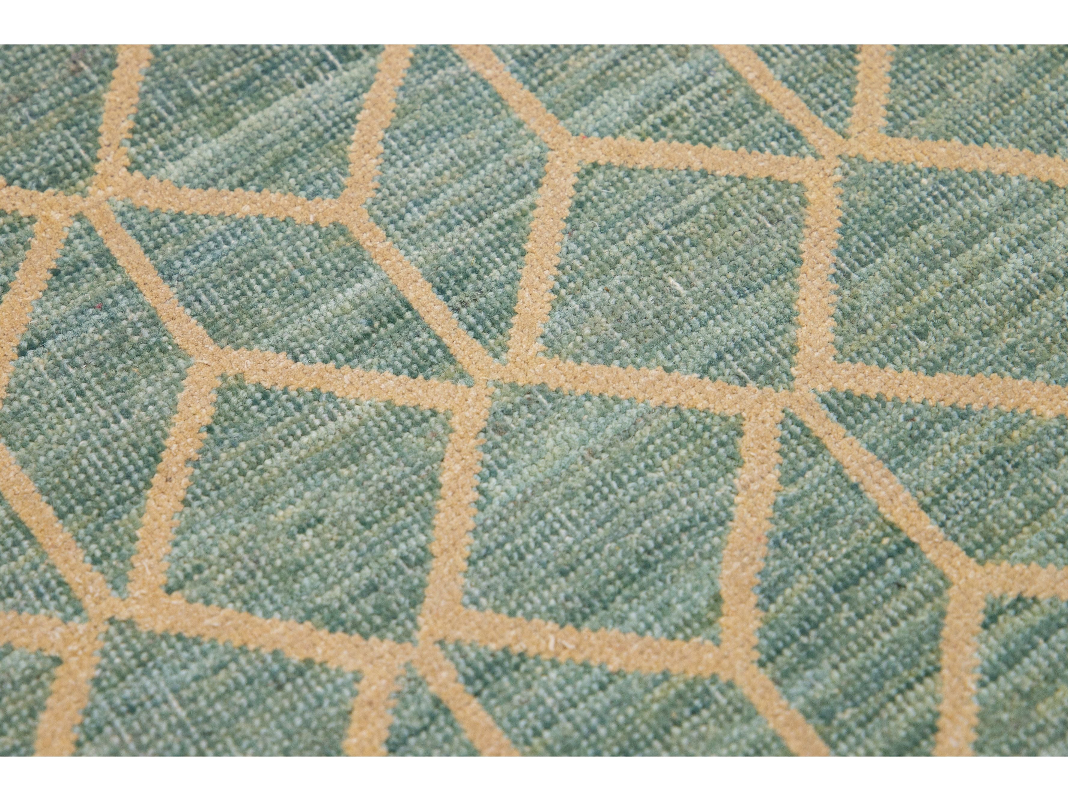 Modern Geometric Style Custom Rug