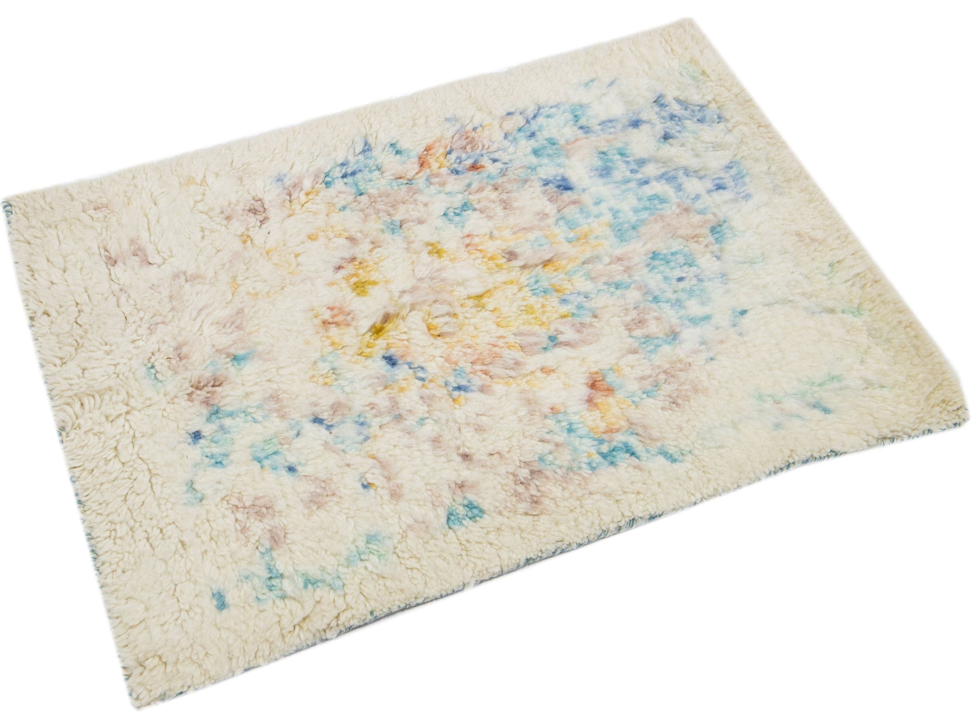 Modern Moroccan Style Custom Rug