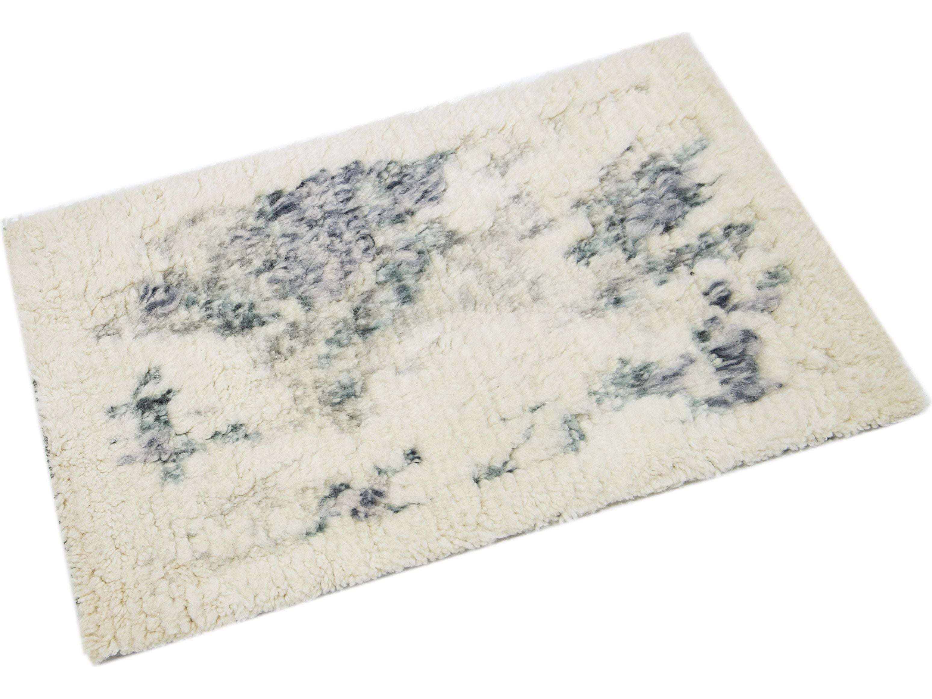Modern Moroccan Style Custom Rug