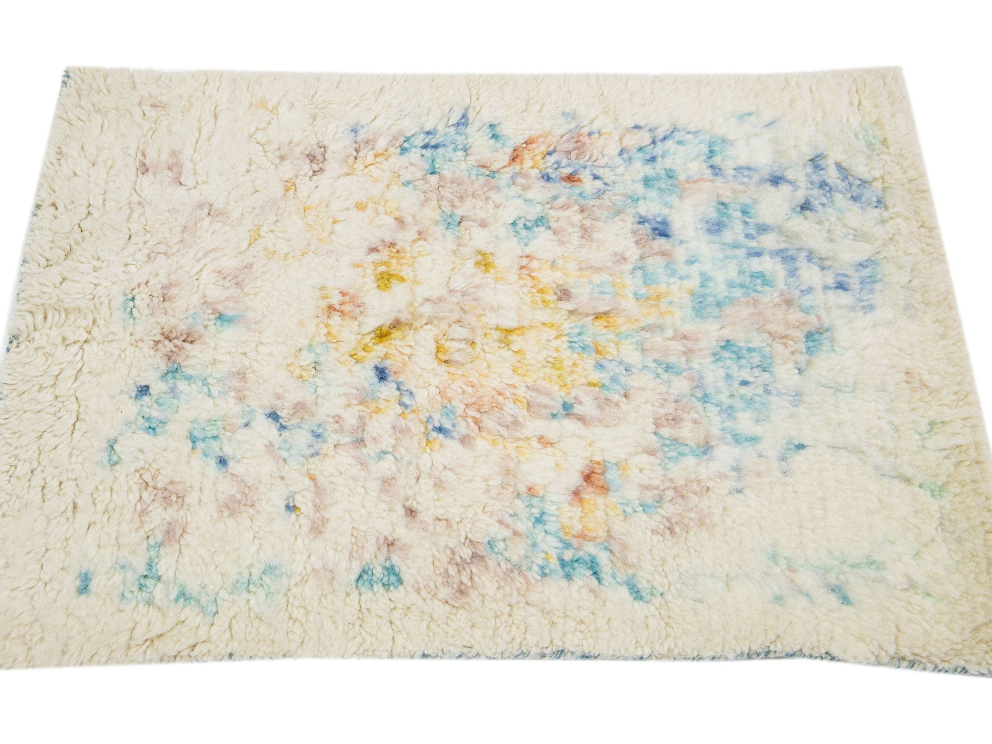 Modern Moroccan Style Custom Rug
