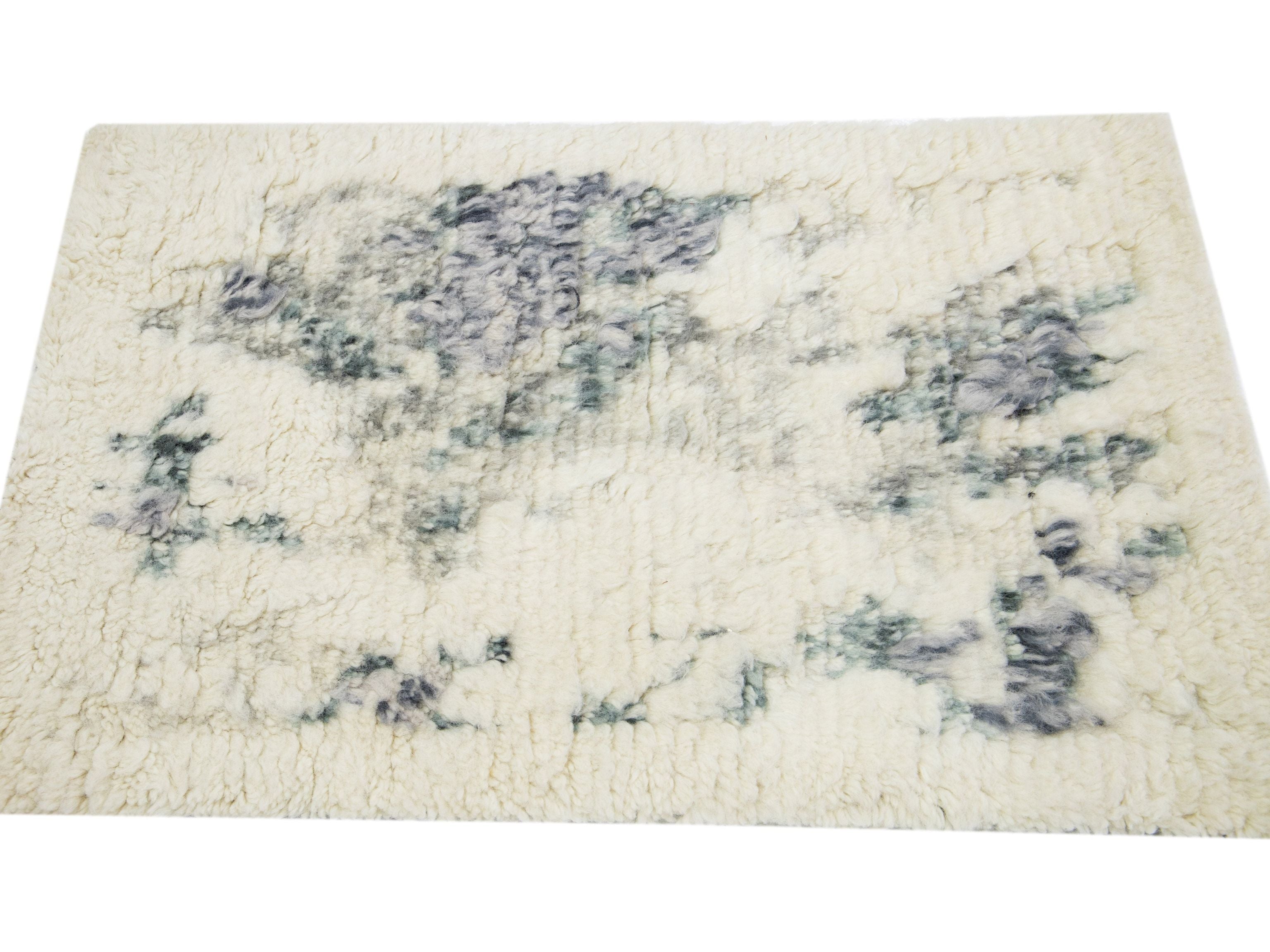 Modern Moroccan Style Custom Rug