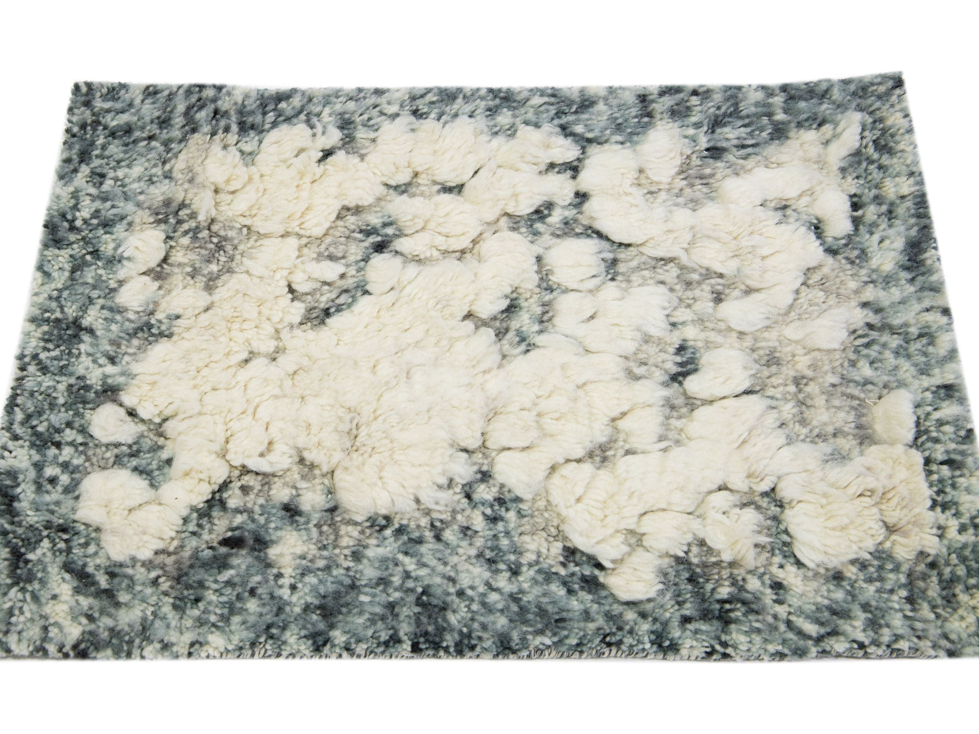 Modern Moroccan Style Custom Rug