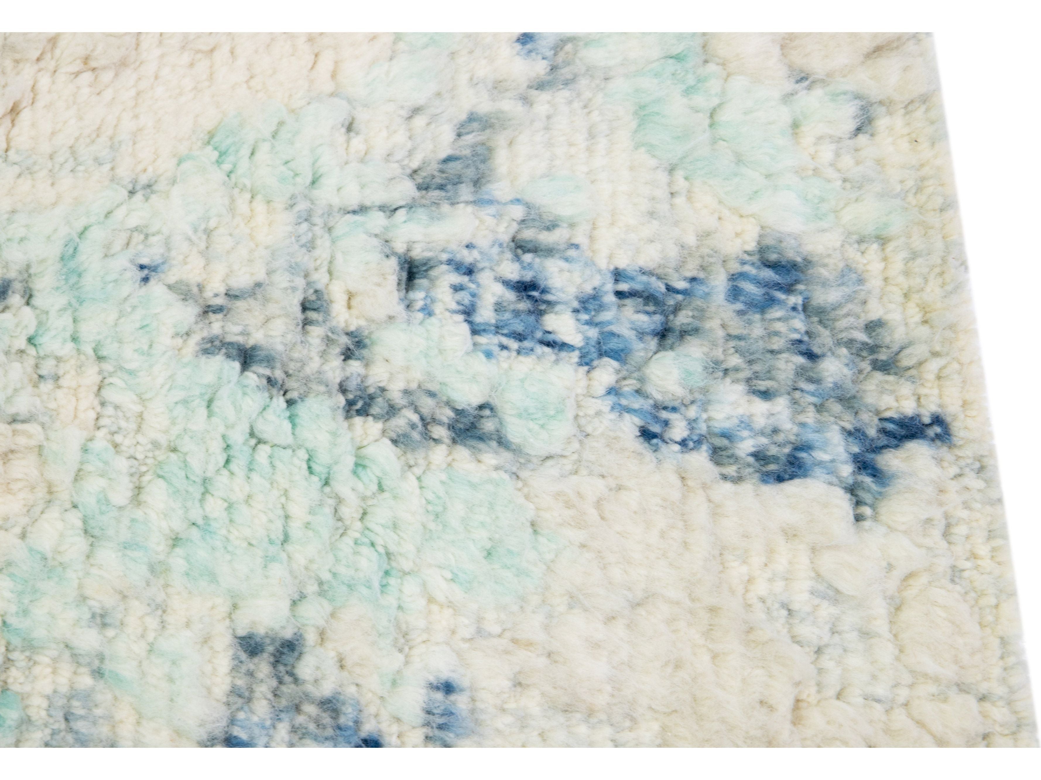 Modern Moroccan Style Custom Rug