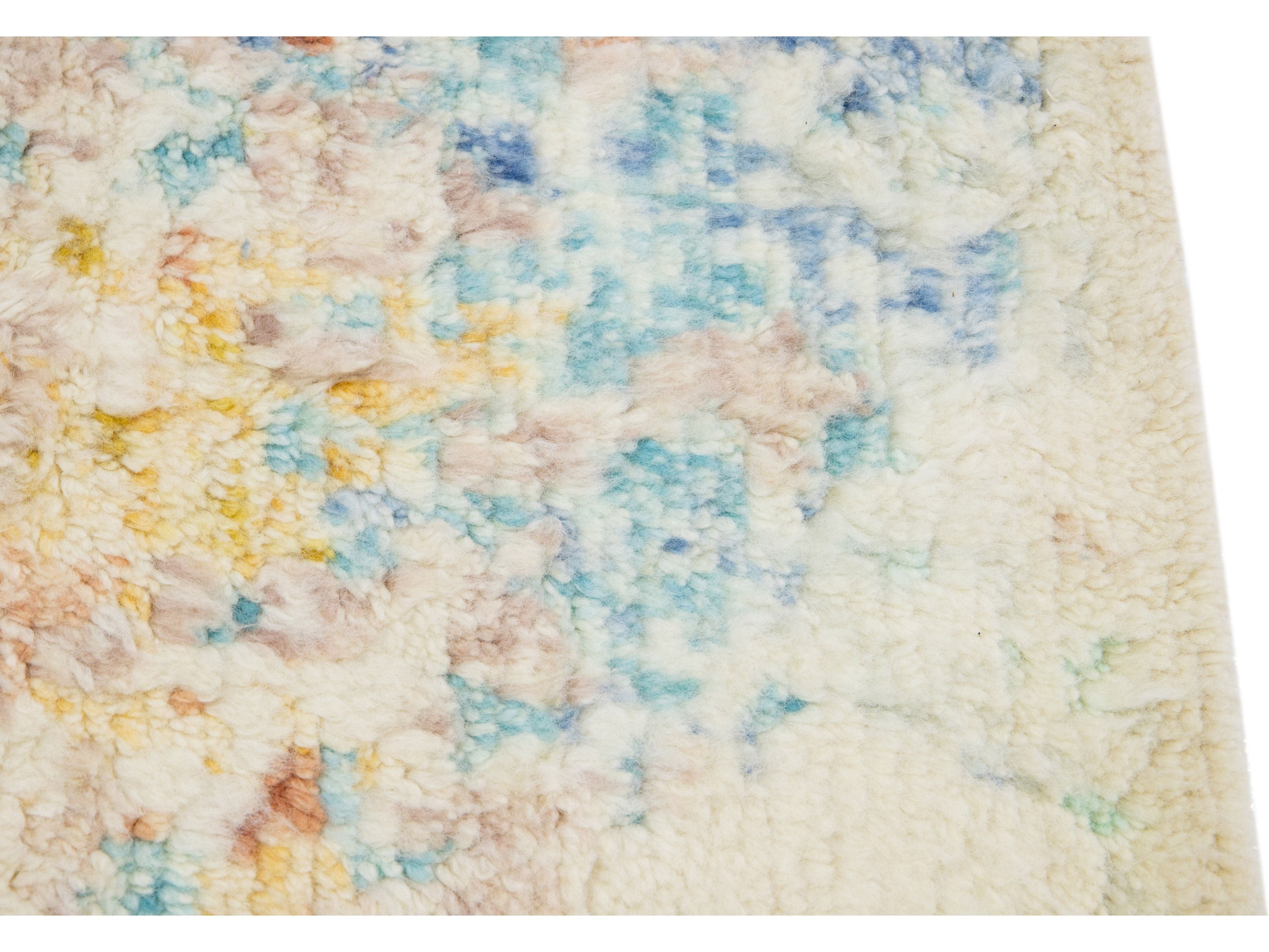 Modern Moroccan Style Custom Rug