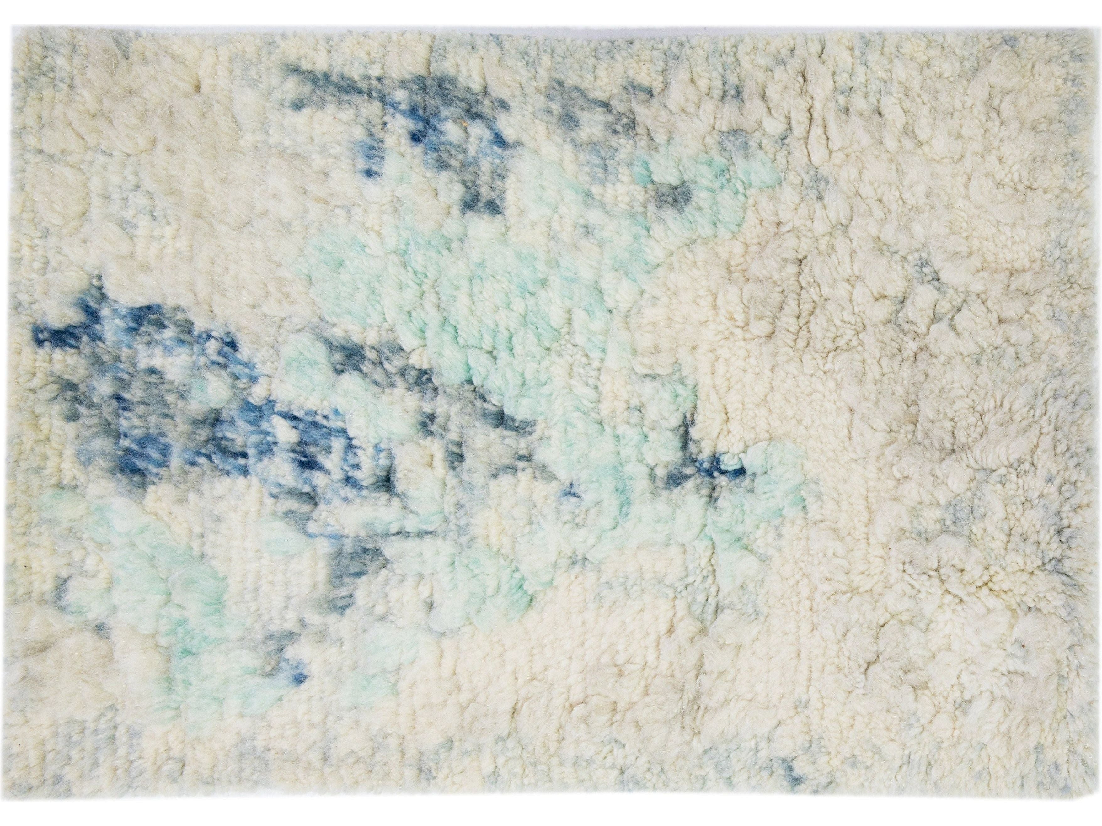 Modern Moroccan Style Custom Rug