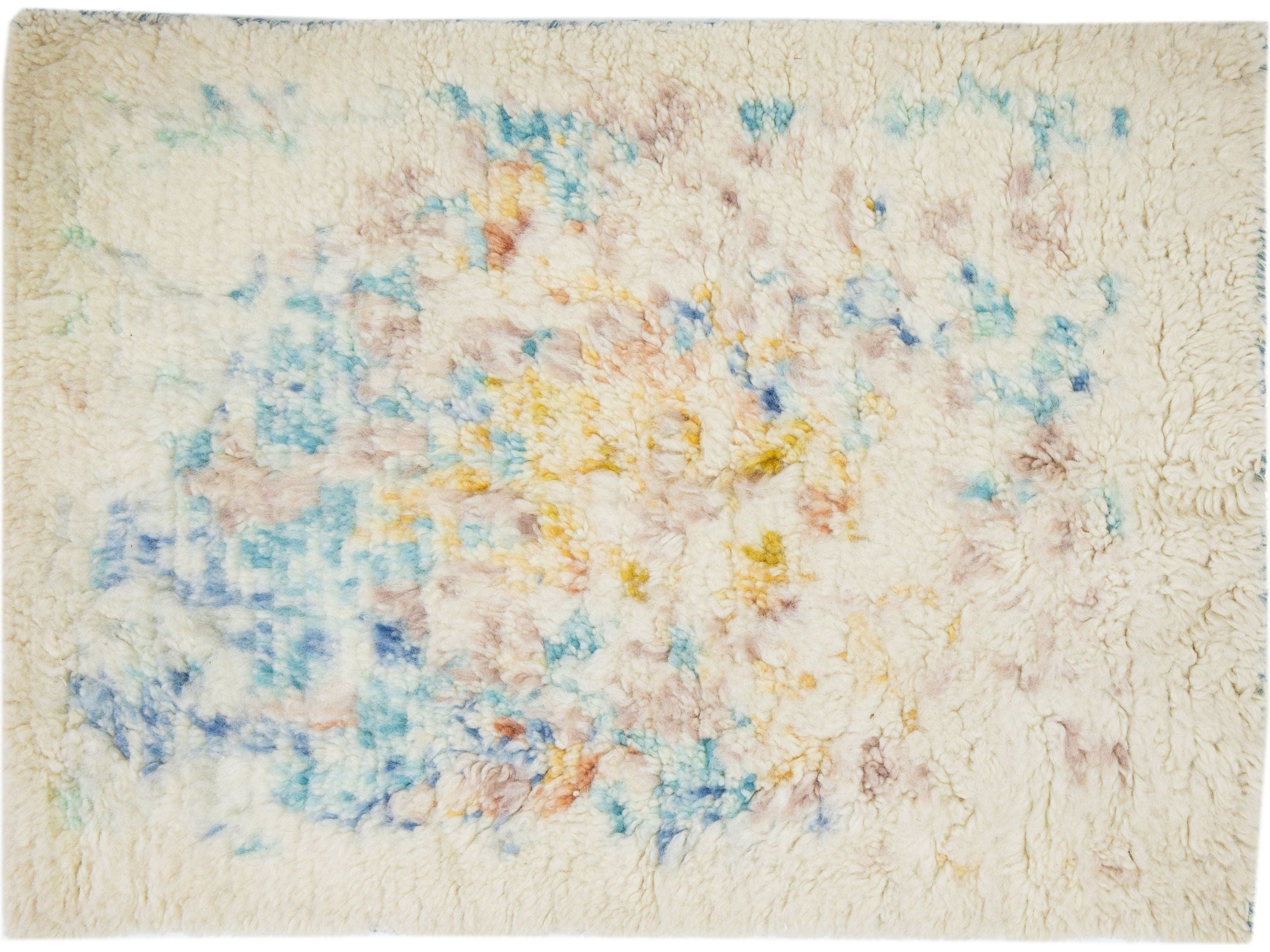 Modern Moroccan Style Custom Rug
