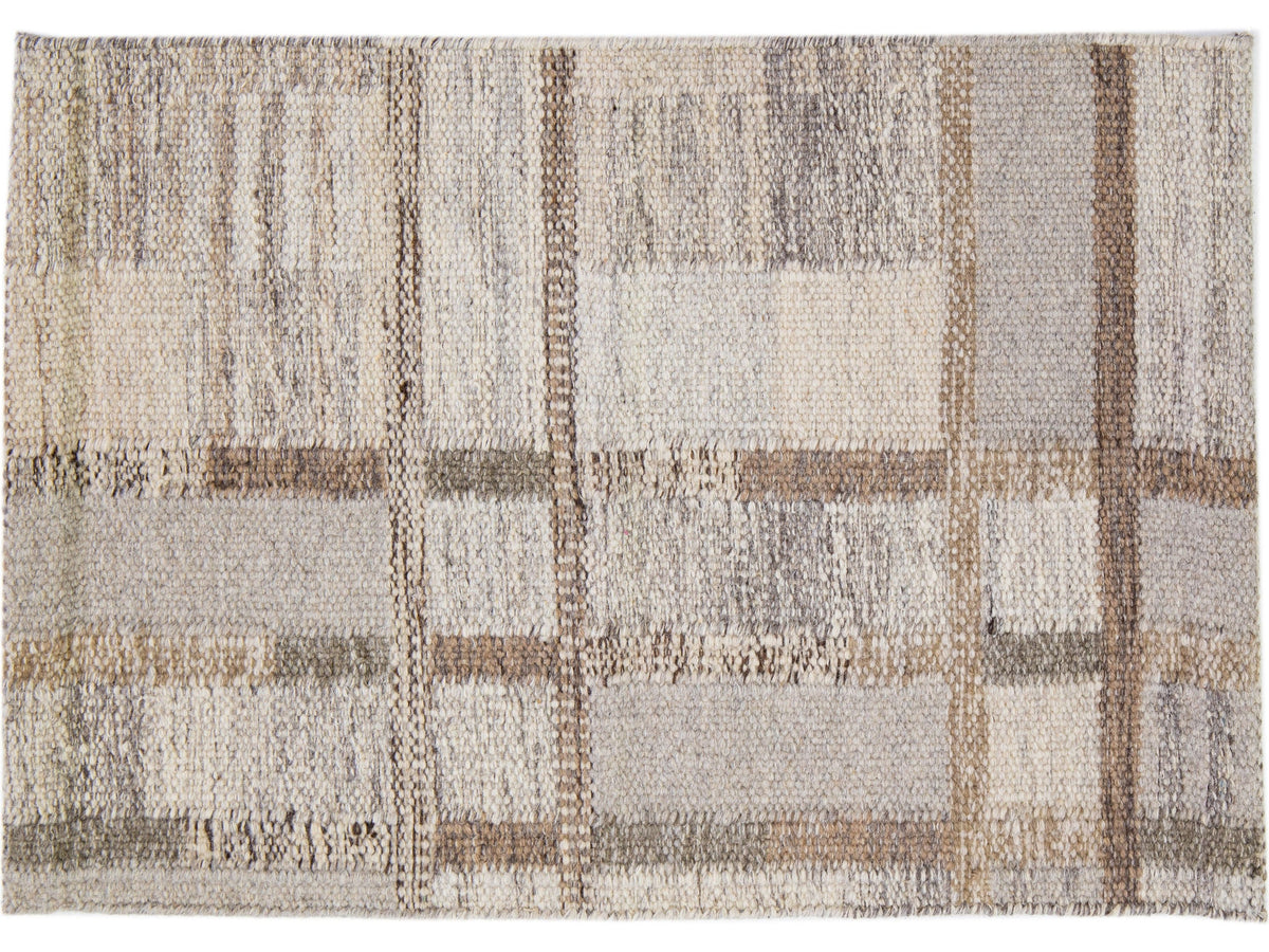 Modern Scandinavian Style Wool Custom Rug