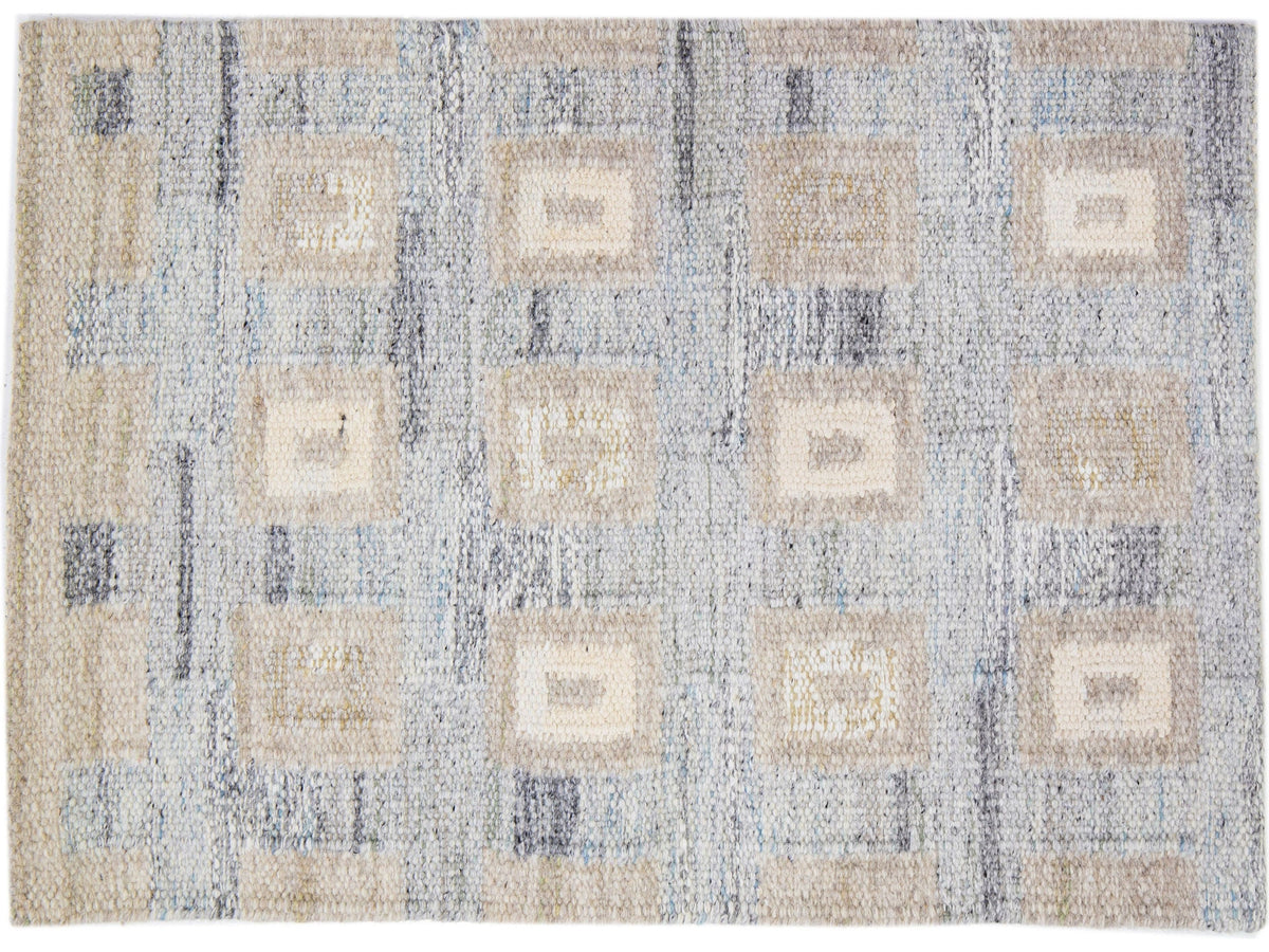 Modern Scandinavian Style Wool Custom Rug