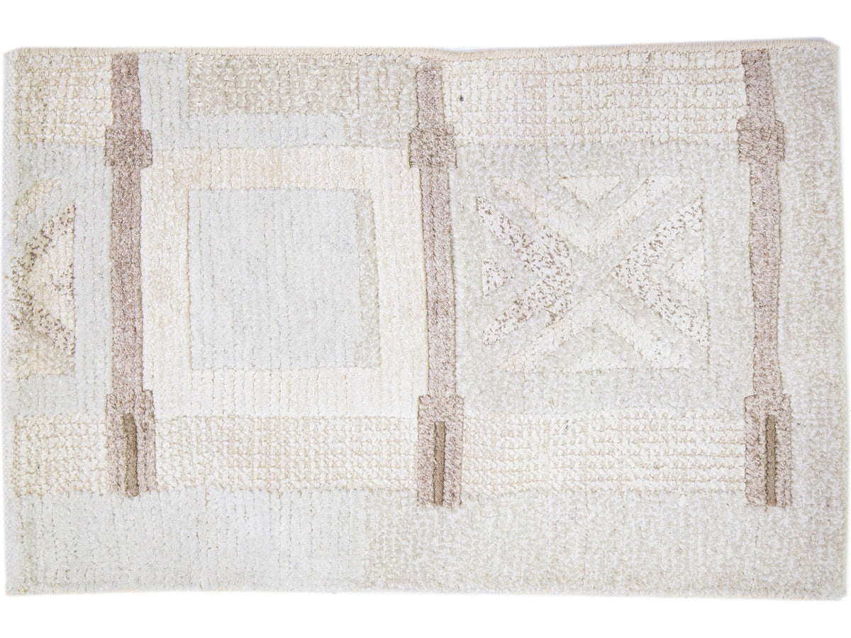 Modern Scandinavian Style Wool Custom Rug