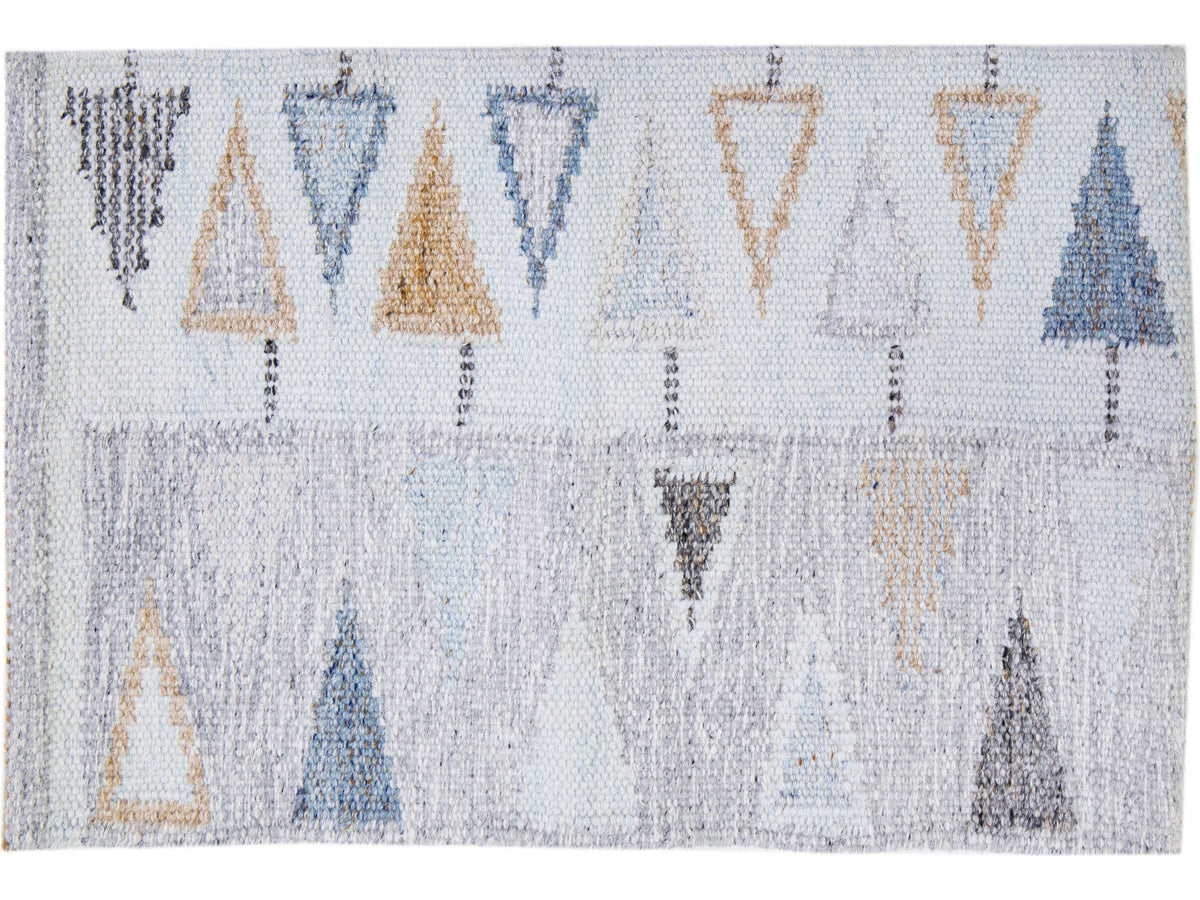 Modern Scandinavian Style Polyester Custom Rug