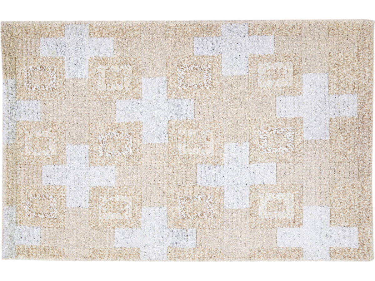 Modern Scandinavian Style Wool Custom Rug