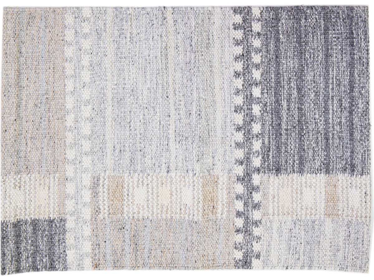 Modern Scandinavian Style Wool Custom Rug
