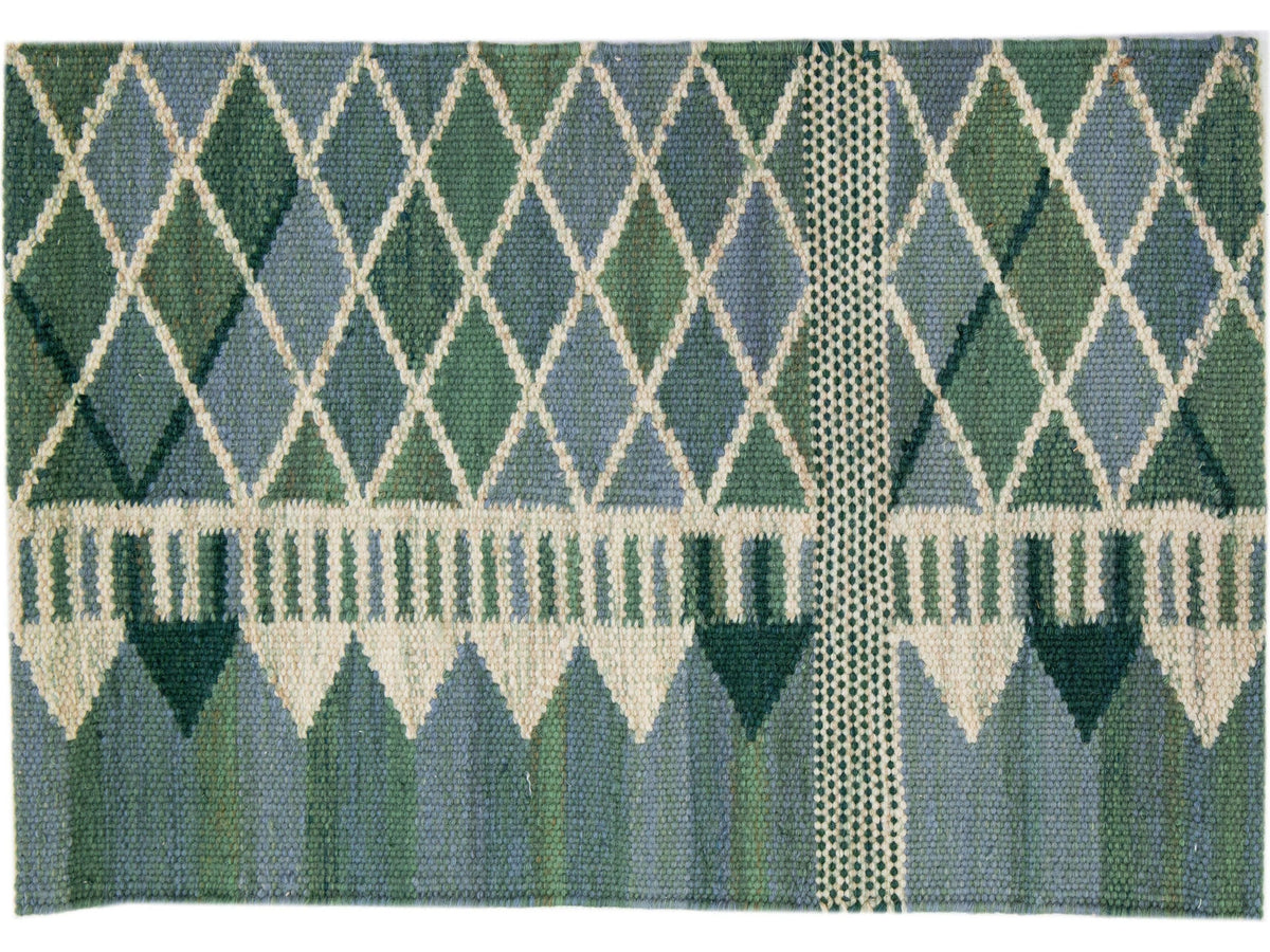 Modern Scandinavian Style Wool Custom Rug