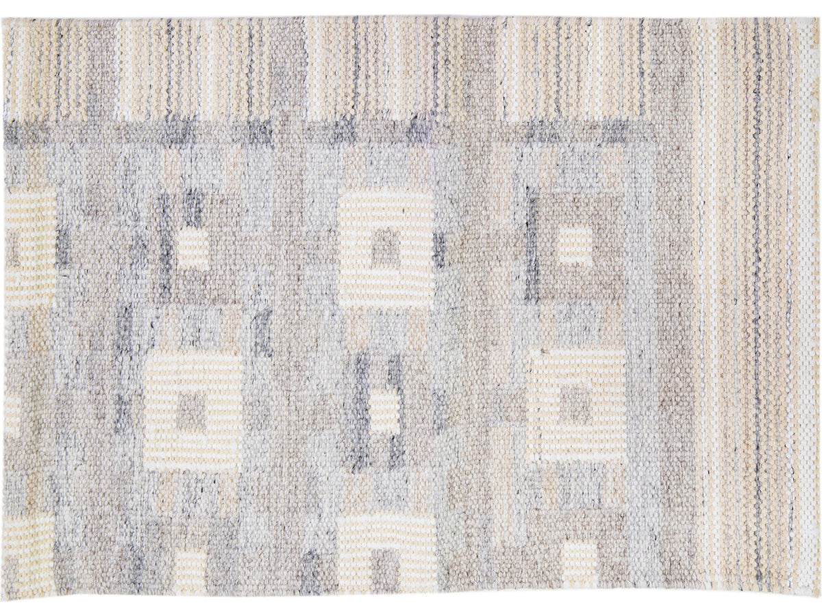 Modern Scandinavian Style Wool Custom Rug