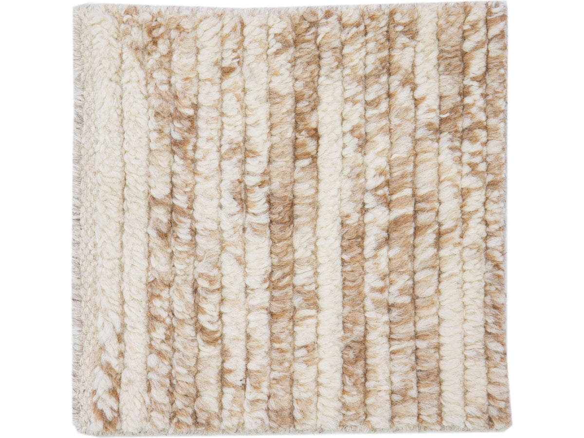 Modern Textured Wool Custom Rug
