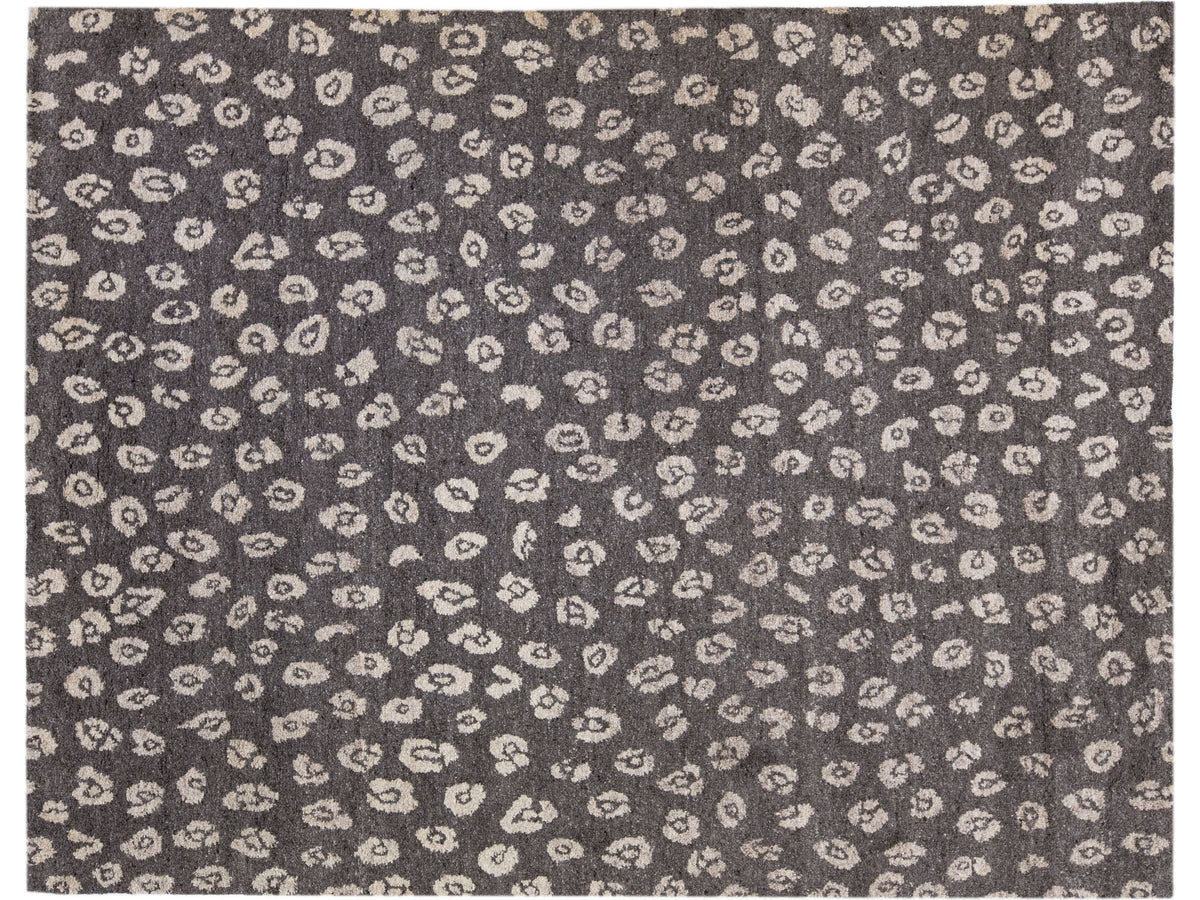 Modern Moroccan Wool Rug 8 X 10